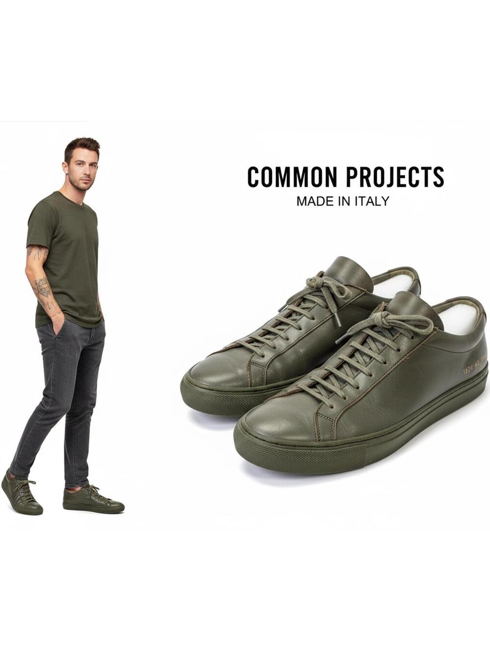 Common Projects Original Achilles Low Men Sneakers Italy 10